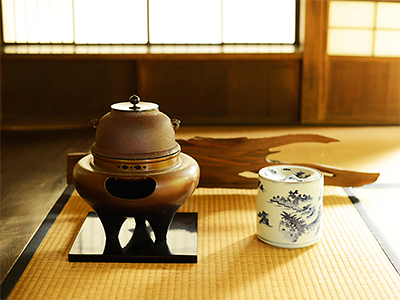 現存する金沢最古の茶室「灑雪亭」